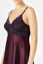 Load image into Gallery viewer, ARDENE LUSH BUST SUPPORT CROSS OVER SILK CHEMISE - Expect Lace
