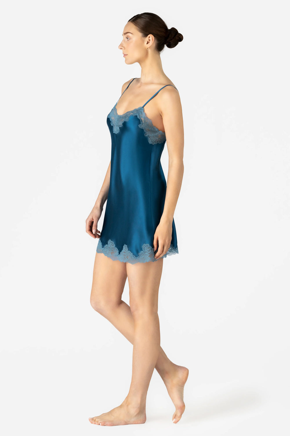 MORGAN SPAGHETTI CHEMISE - NEW COLORS - Expect Lace
