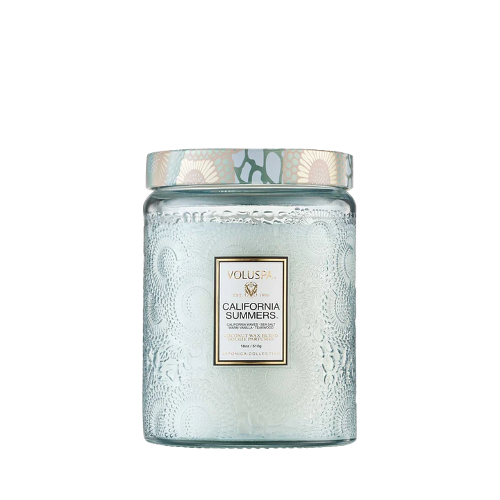 CALIFORNIA SUMMERS LARGE JAR CANDLE