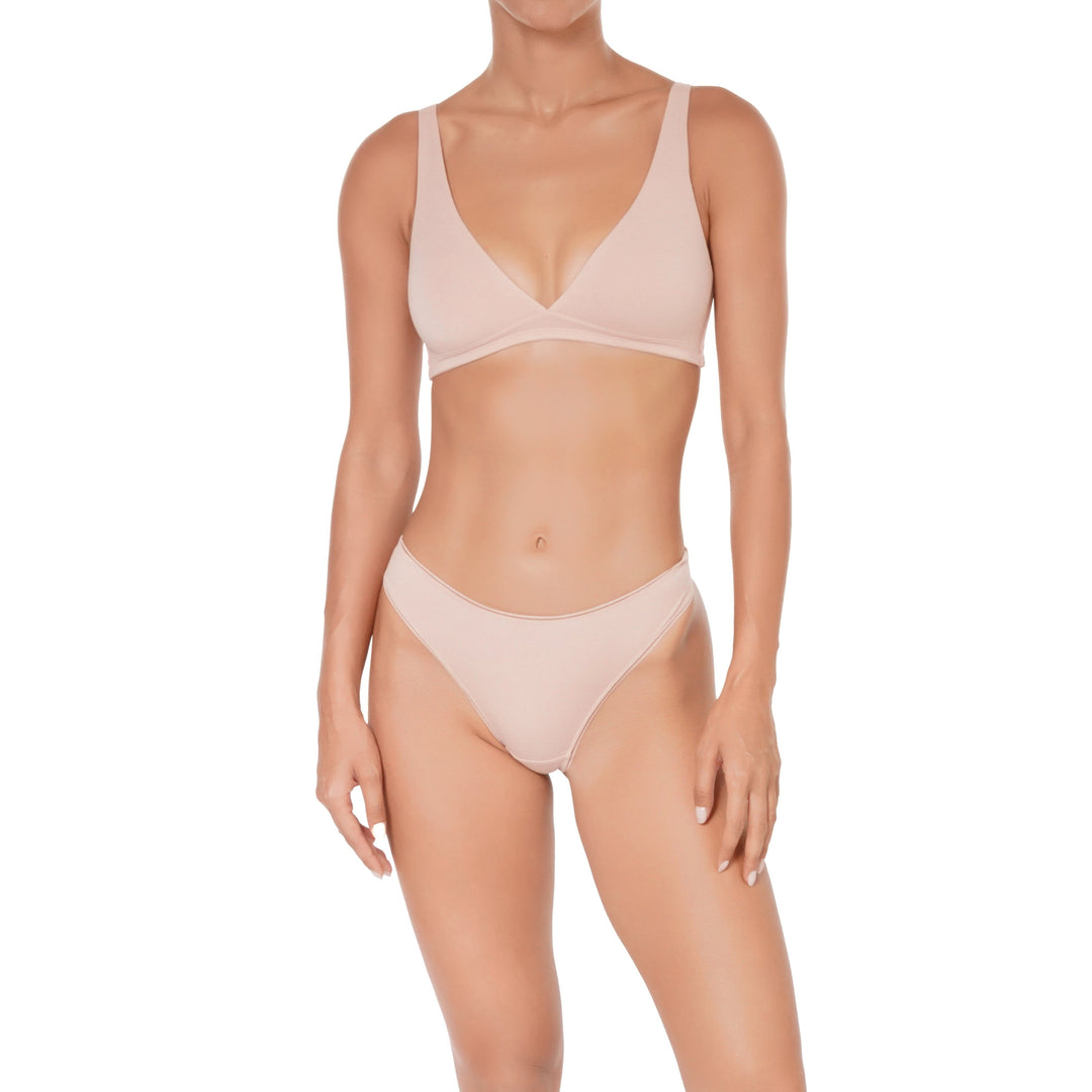 ORGANIC COTTON SEAMLESS TANGA