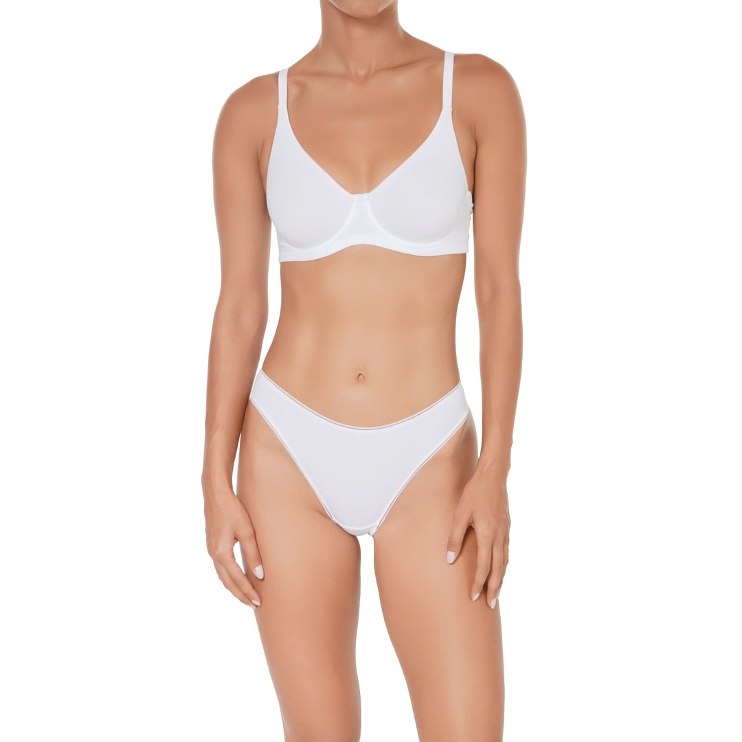 ORGANIC COTTON SEAMLESS TANGA