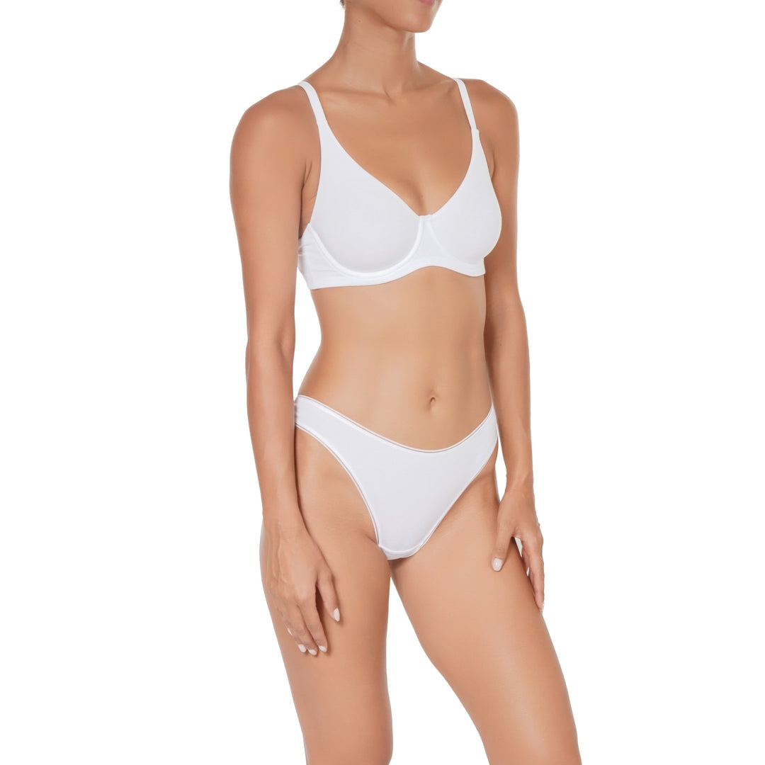 ORGANIC COTTON SEAMLESS TANGA