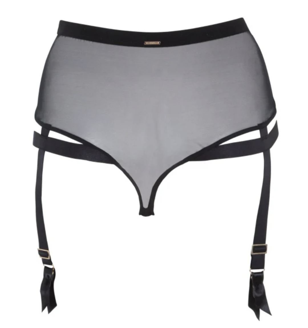KAROLINA HIGH WAIST SUSPENDER THONG
