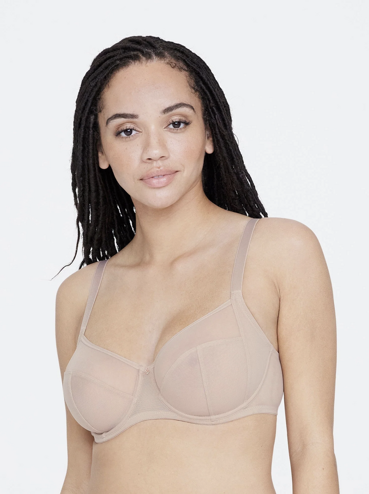 SPELLBOUND SHEER SIDE SUPPORT BRA