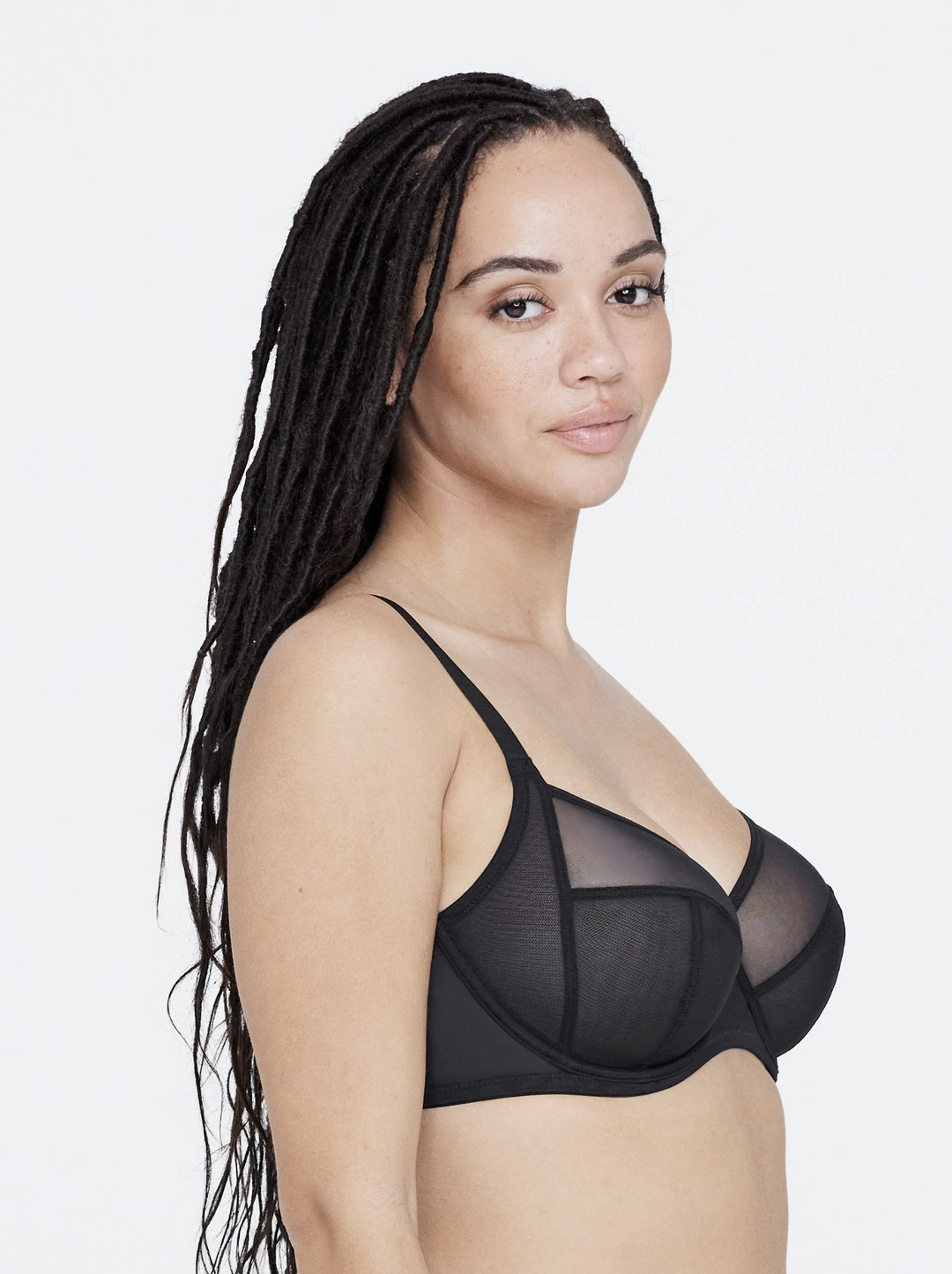SPELLBOUND SHEER SIDE SUPPORT BRA