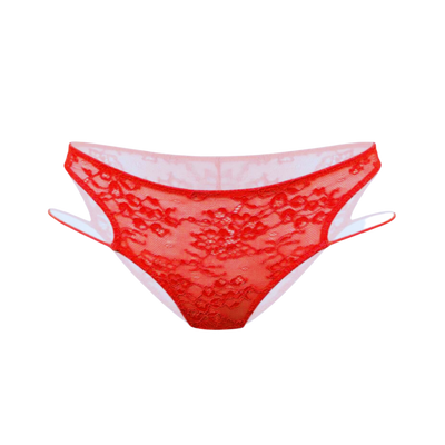AMPHITRITE LOW RISE CHEEKY PANTY RED