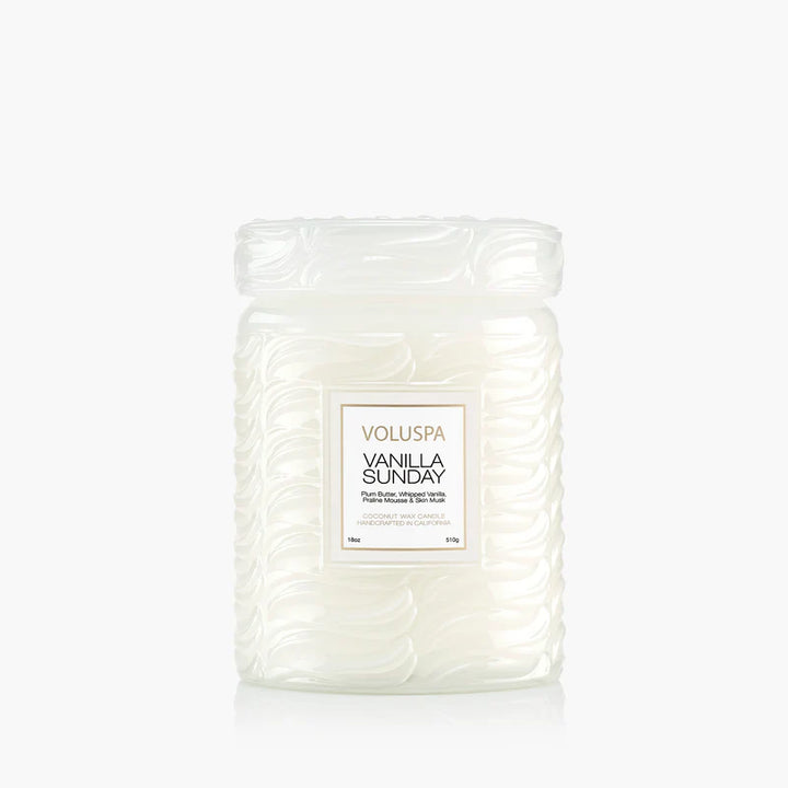 VANILLA SUNDAY LARGE JAR CANDLE