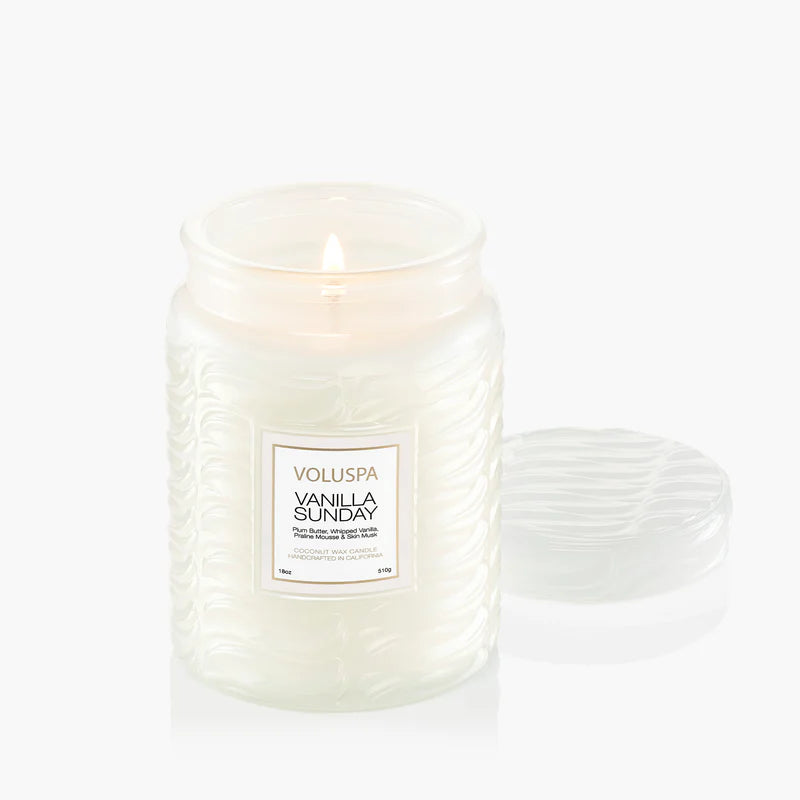 VANILLA SUNDAY LARGE JAR CANDLE