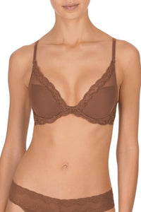 NATORI FEATHERS BRA IN CINNAMON - Expect Lace