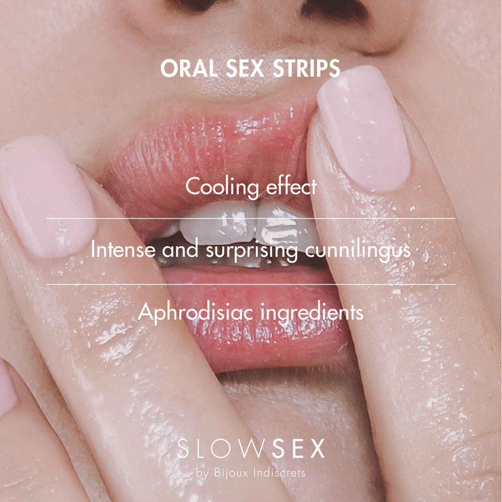 SLOW SEX ORAL SEX STRIPS 7CT