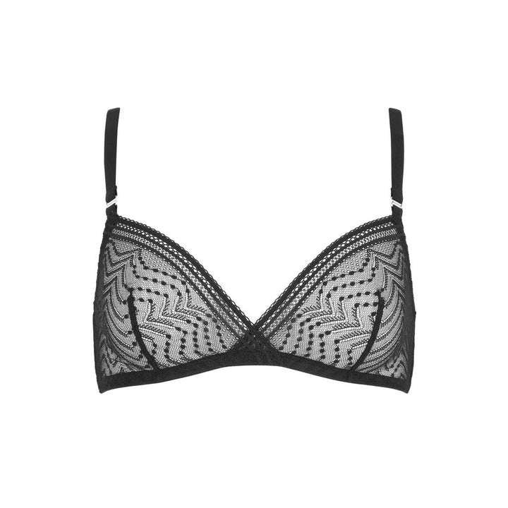 ECLATANTE NOIR WIRELESS BRALETTE