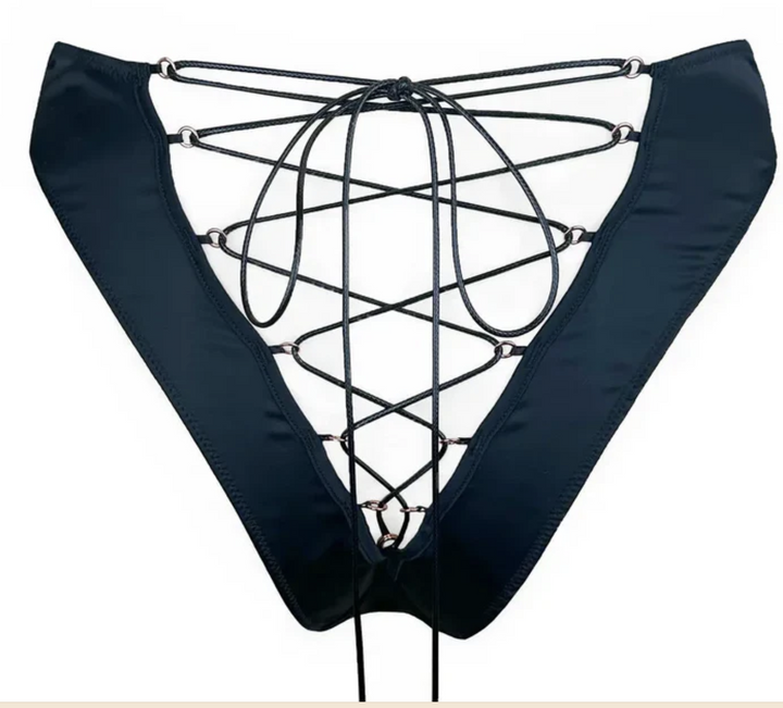 WHISPER LACE-UP BIKINI