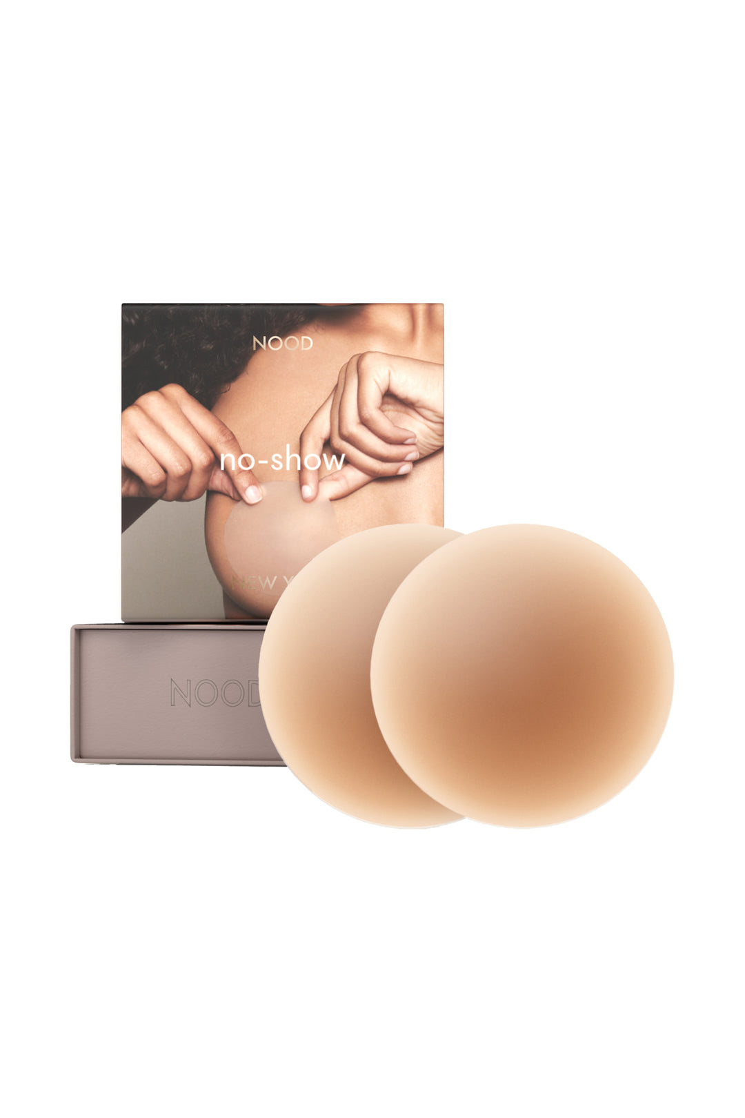 NO-SHOW ADHESIVE NIPPLE COVERS (ROUND)