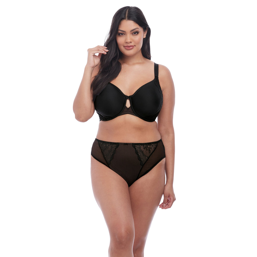 CHARLEY SPACER BRA - BLACK - Expect Lace