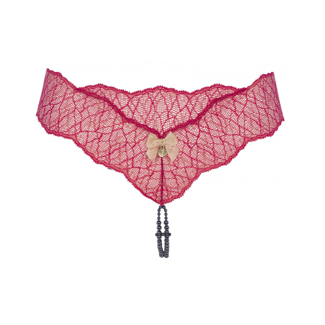 SYDNEY DARK DOUBLE PEARL PANTY - Expect Lace