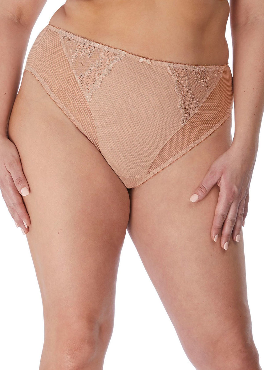 CHARLEY HIGH LEG BRIEF - Expect Lace