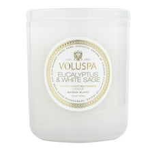 Load image into Gallery viewer, EUCALYPTUS &amp; WHITE SAGE CLASSIC CANDLE - Expect Lace
