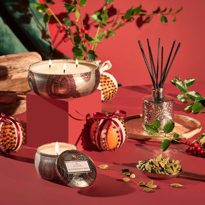 GILT POMANDER & HINOKI REED DIFFUSER - Expect Lace