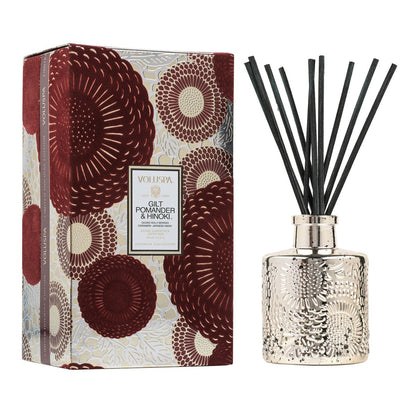 GILT POMANDER & HINOKI REED DIFFUSER - Expect Lace