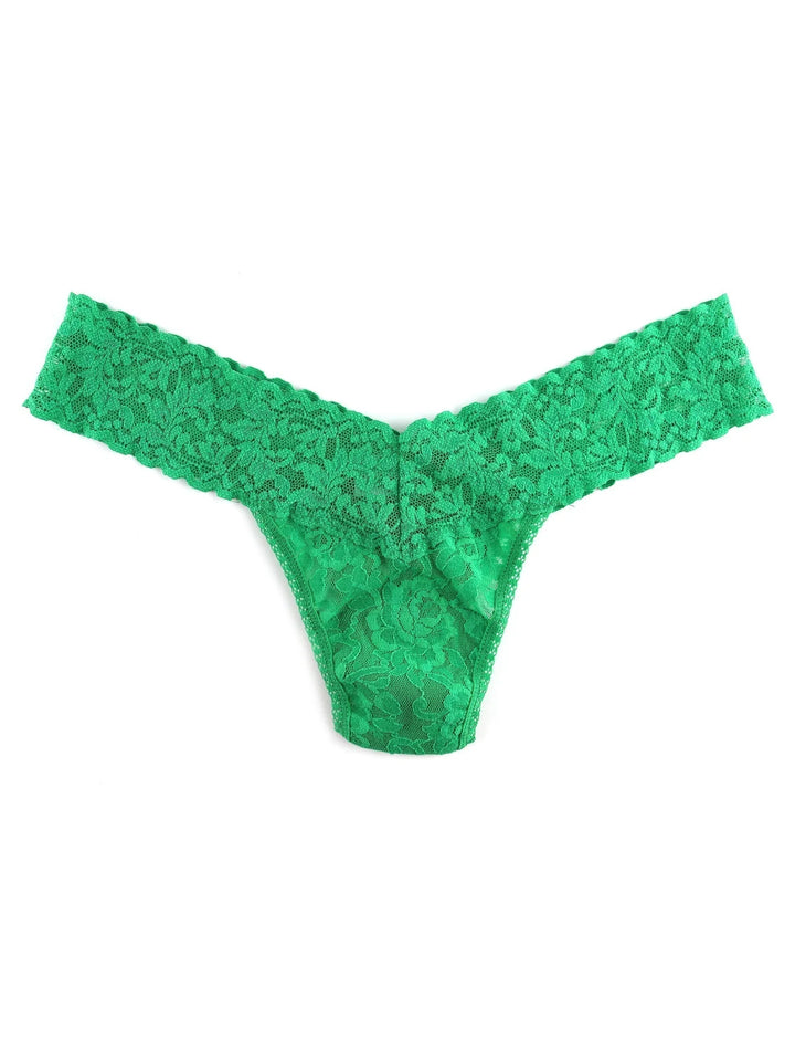 DAILY LACE ORIGINAL RISE THONG OS - Expect Lace