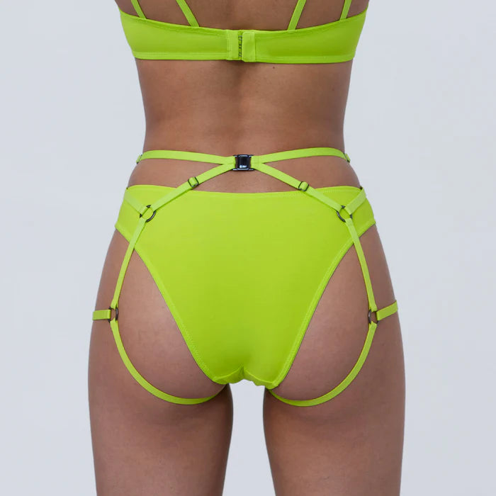 FRISSON HARNESS ACID GREEN - Expect Lace