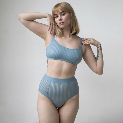VERTIGO HI WAISTED BRIEF - Expect Lace