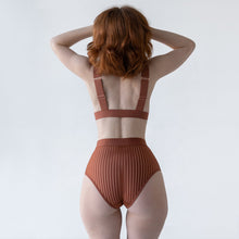 Load image into Gallery viewer, VERTIGO HI WAISTED BRIEF - Expect Lace
