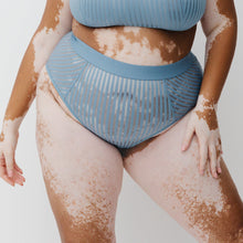 Load image into Gallery viewer, VERTIGO HI WAISTED BRIEF - Expect Lace
