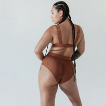 Load image into Gallery viewer, VERTIGO HI WAISTED BRIEF - Expect Lace
