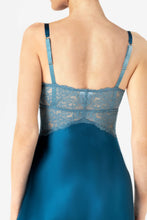 Load image into Gallery viewer, MORGAN CRADLE BUST SILK CHEMISE - NEW COLORS - Expect Lace

