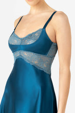 Load image into Gallery viewer, MORGAN CRADLE BUST SILK CHEMISE - NEW COLORS - Expect Lace
