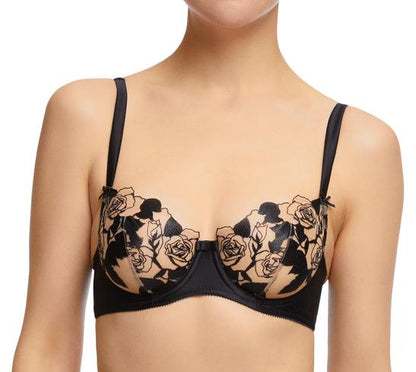 ROSABELLE UNDERWIRE BRA BLACK - Expect Lace
