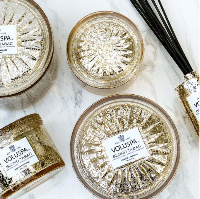 VOLUSPA BLOND TABAC REED DIFFUSER - Expect Lace