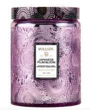 Load image into Gallery viewer, VOLUSPA JAPANESE PLUM BLOOM LARGE JAR CANDLE - Expect Lace
