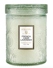 Load image into Gallery viewer, VOLUSPA FRENCH CADE LAVENDER SMALL JAR CANDLE - Expect Lace
