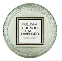 Load image into Gallery viewer, VOLUSPA FRENCH CADE LAVENDAR MACARON CANDLE - Expect Lace
