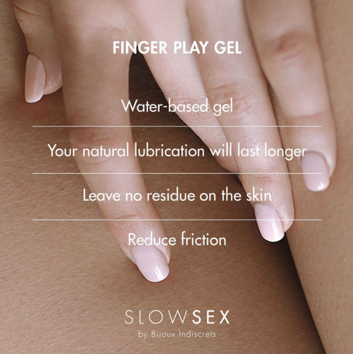 SLOW SEX FINGER PLAY GEL - Expect Lace