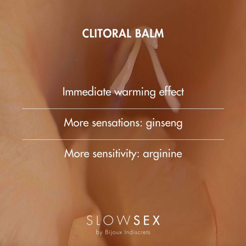SLOW SEX CLITORAL BALM - Expect Lace