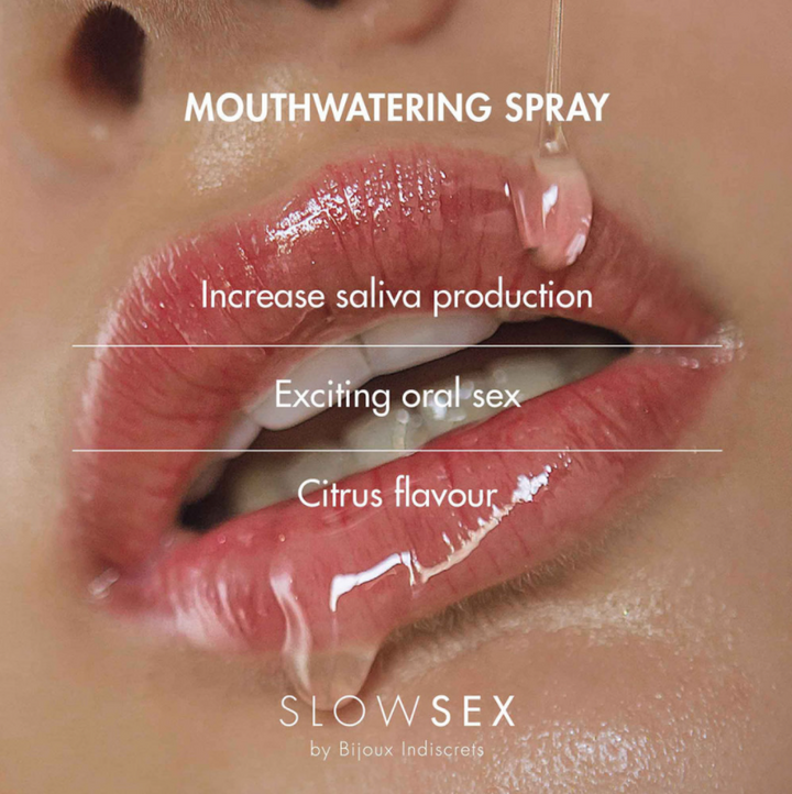 SLOW SEX MOUTHWATERING SPRAY - Expect Lace