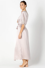 Load image into Gallery viewer, AGATHA NOSTALGIA LONG SILK ROBE - Expect Lace
