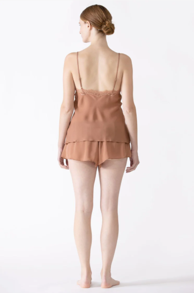 DAHLIA BLISS SILK CAMISOLE - Expect Lace