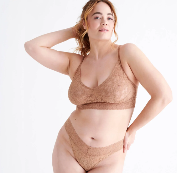 ORIGINAL RISE THONG - Expect Lace