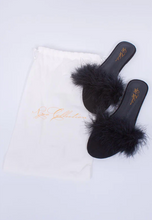 Load image into Gallery viewer, FEATHER SLIPPERS - Expect Lace
