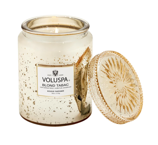 BLOND TABAC LARGE JAR CANDLE - Expect Lace