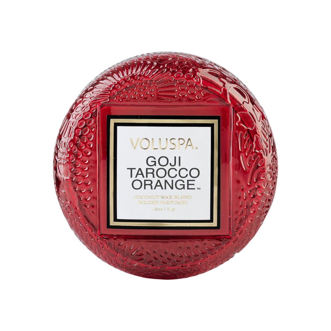 GOJI TAROCCO ORANGE MACARON CANDLE - Expect Lace