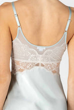 Load image into Gallery viewer, AGATHA NOSTALGIA BS ILLUSION SILK CHEMISE - Expect Lace

