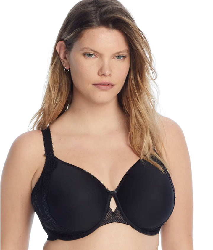 CHARLEY SPACER BRA - BLACK - Expect Lace
