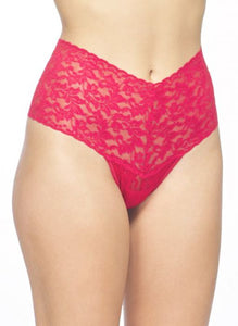 RETRO LACE THONG - Expect Lace