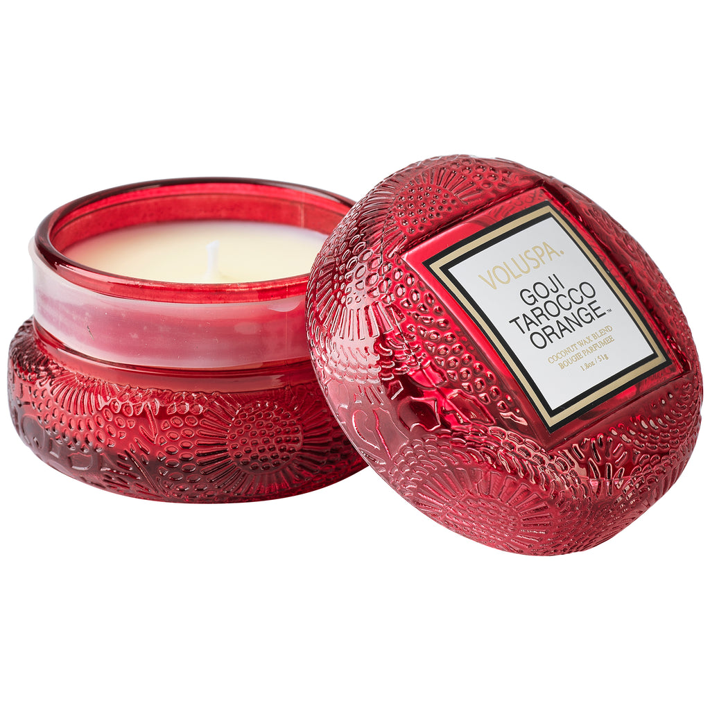 GOJI TAROCCO ORANGE MACARON CANDLE - Expect Lace