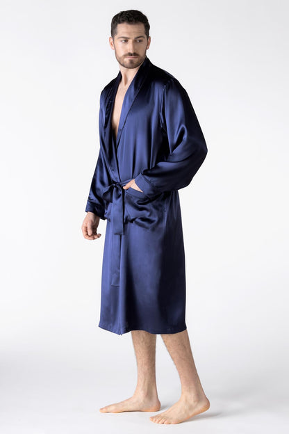 100% SILK ROBE - Expect Lace